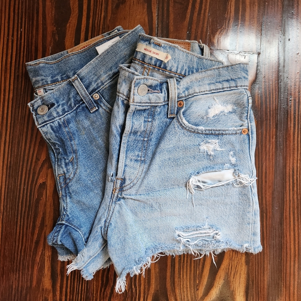 Levi's wedgie shorts bundle
